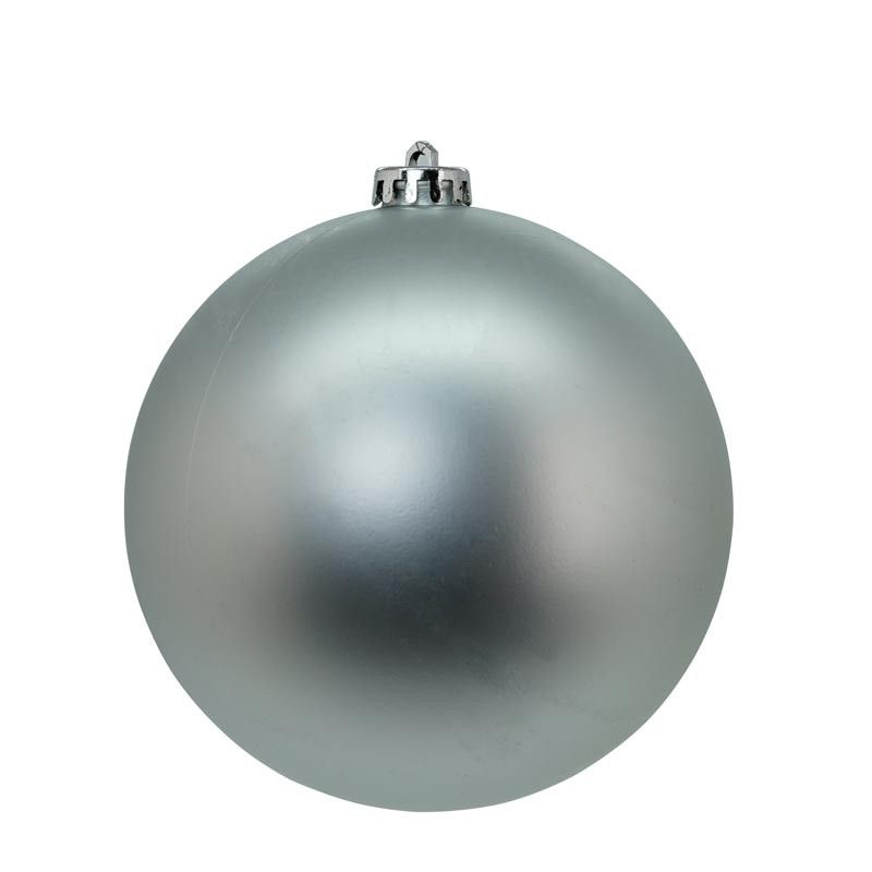 Palle di Natale in Plastica Lucide e Opache D.15 cm Conf. da 4 Pz