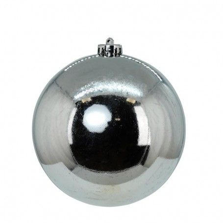 Palle di Natale in Plastica Lucide e Opache D.15 cm Conf. da 4 Pz