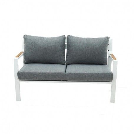 Completo Divano Iside | Struttura in Alluminio Bianco e Polywood Completo Divano Iside | Struttura in Alluminio Bianco e Polywood