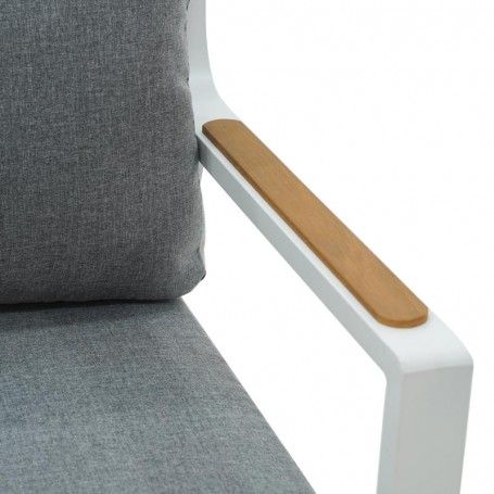 Completo Divano Iside | Struttura in Alluminio Bianco e Polywood Completo Divano Iside | Struttura in Alluminio Bianco e Polywood