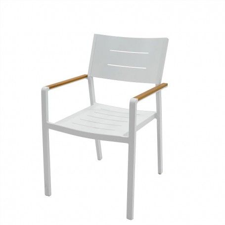 Completo Tavolo Ruti | Struttura in Alluminio Bianco e Polywood Completo Tavolo Ruti | Struttura in Alluminio Bianco e Polywood