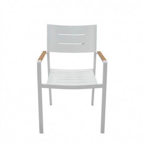 Completo Tavolo Ruti | Struttura in Alluminio Bianco e Polywood Completo Tavolo Ruti | Struttura in Alluminio Bianco e Polywood