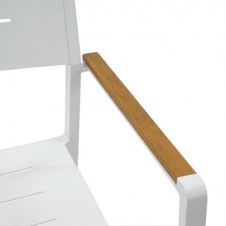 Completo Tavolo Ruti | Struttura in Alluminio Bianco e Polywood Completo Tavolo Ruti | Struttura in Alluminio Bianco e Polywood