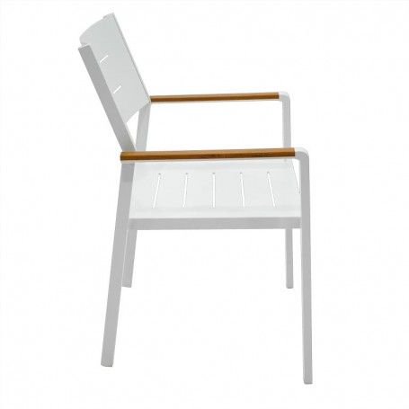 Completo Tavolo Ruti | Struttura in Alluminio Bianco e Polywood Completo Tavolo Ruti | Struttura in Alluminio Bianco e Polywood