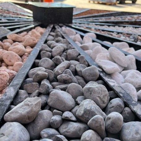 Ciottoli Nero Ebano 25/40 mm Sacco da 25 Kg