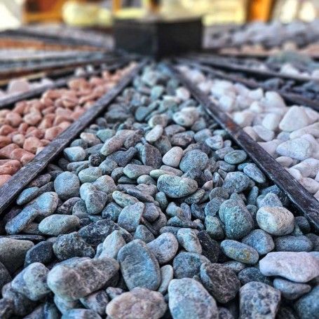 Ciottoli Verde Alpi 15/25 mm Sacco da 25 Kg