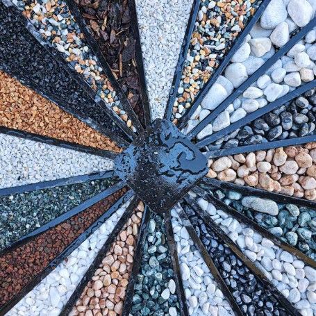 Ciottoli Verde Alpi 25/40 mm Sacco da 25 Kg