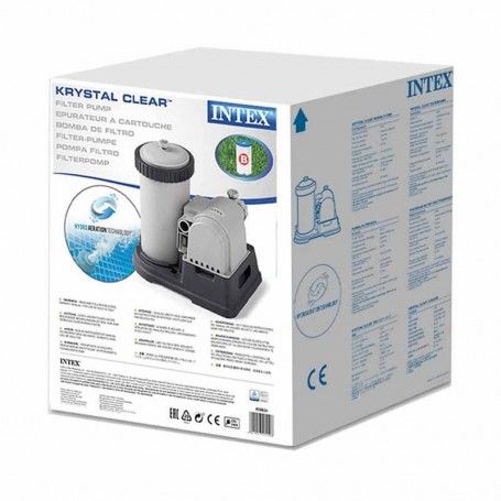 Filtro a Cartuccia - Flusso Sistema 7192 l/h, Flusso Acqua 9643 l/h - Intex 28634 Filtro a Cartuccia - Flusso Sistema 7192 l/h, Flusso Acqua 9643 l/h - Intex 28634