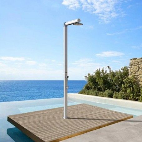 Doccia Tradizionale Quick con Soffione da 25 cm e Lavapiedi - Arkema