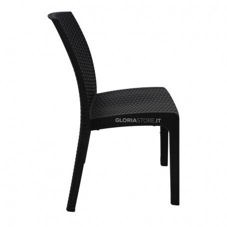 Sedia da Giardino Virginia Antracite Sedia da Giardino Virginia Antracite