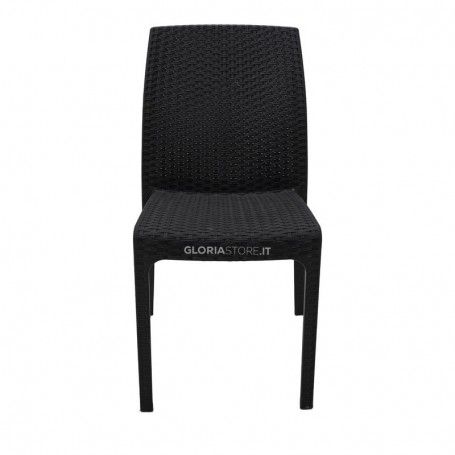 Sedia da Giardino Virginia Antracite Sedia da Giardino Virginia Antracite