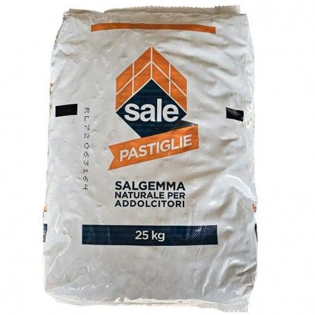 Sale Naturale per Addolcitori in Pastiglie Conf. da 25 kg