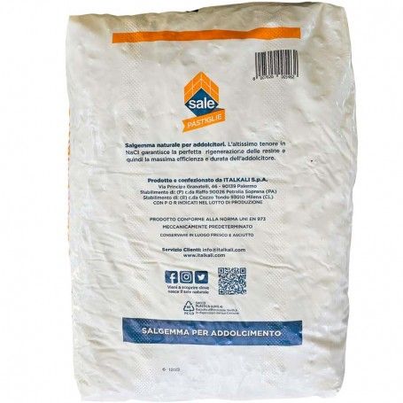 Sale Naturale per Addolcitori in Pastiglie Conf. da 25 kg