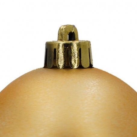 Palle di Natale in Plastica Opache D.6 cm Confezione da 24 Pz