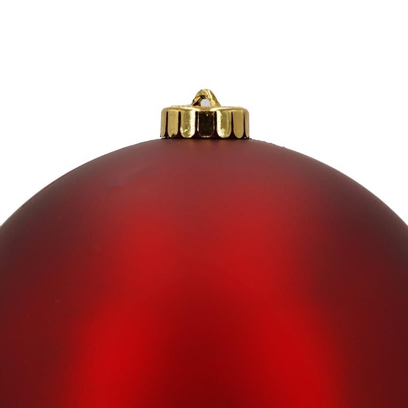 Palle di Natale in Plastica Opache D.15 cm Confezione da 2 Pz