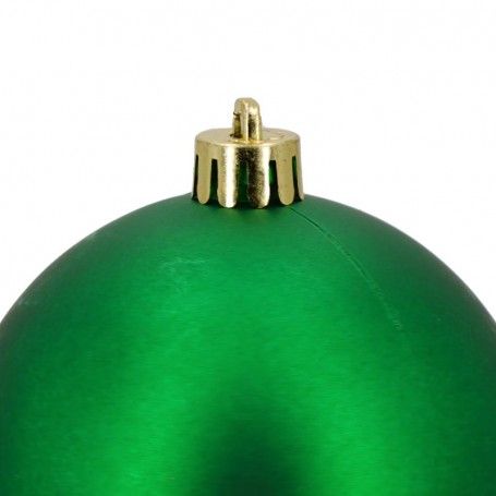 Palle di Natale in Plastica Opache D.8 cm Confezione da 16 Pz