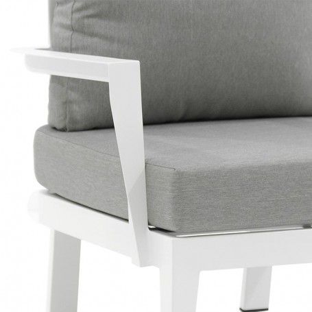 Set Divano in Alluminio per Esterni Estia/White Set Divano in Alluminio per Esterni Estia/White