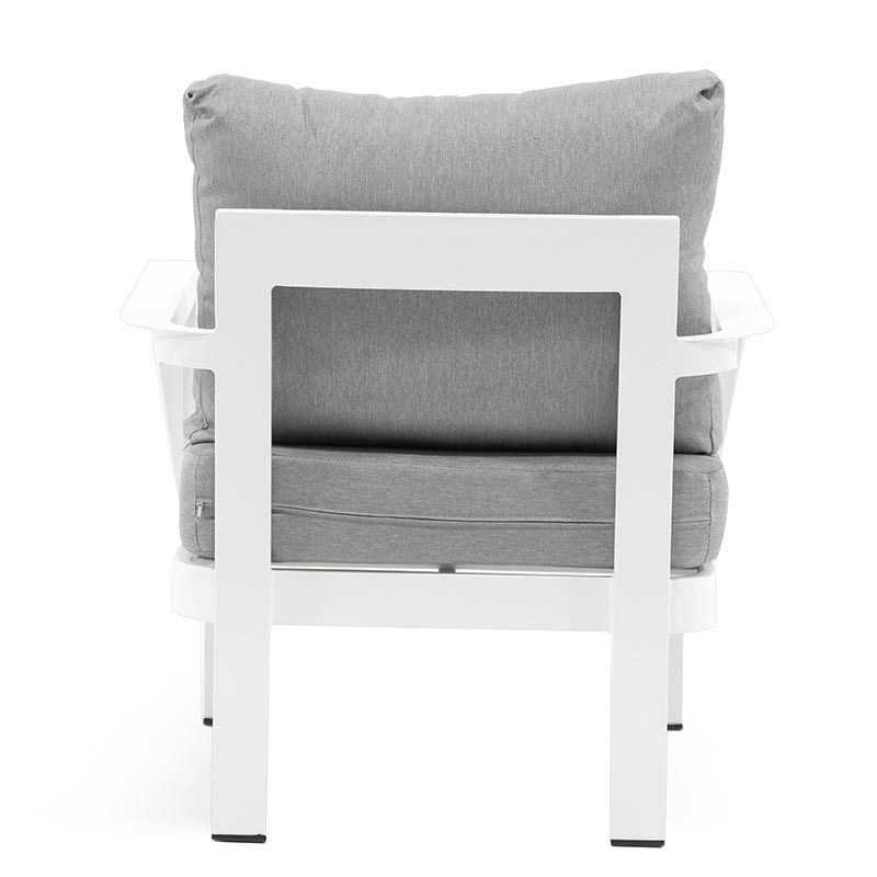 Set Divano in Alluminio per Esterni Estia/White