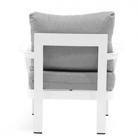 Set Divano in Alluminio per Esterni Estia/White Set Divano in Alluminio per Esterni Estia/White