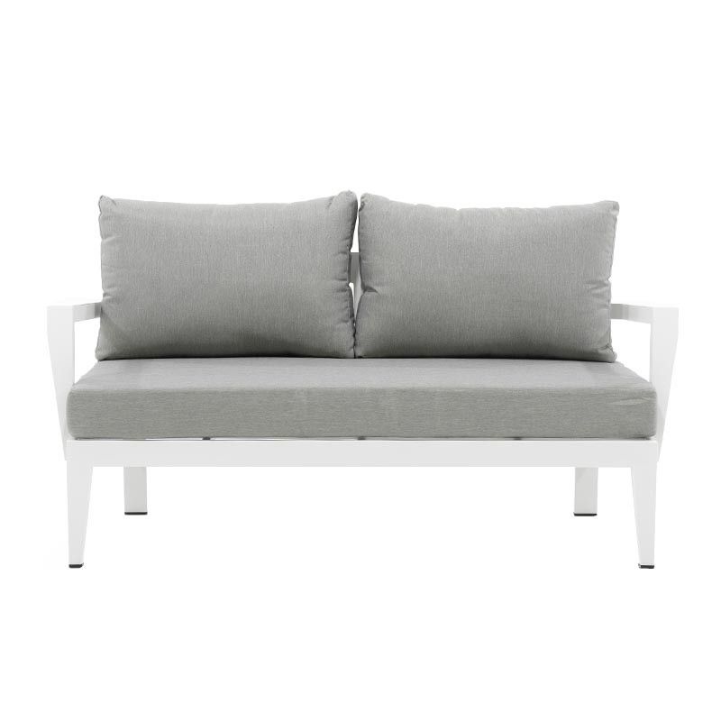 Set Divano in Alluminio per Esterni Estia/White