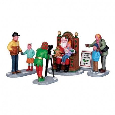 Photos With Santa, Set Of 5 - Lemax 22032