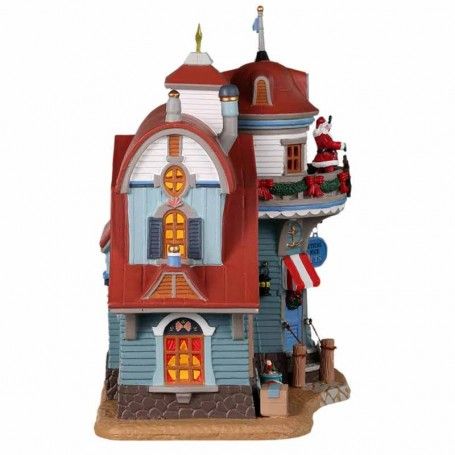 Seaside Santa Christmas Shoppe - Lemax 25909