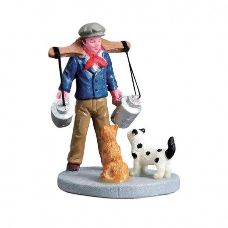 Delivering Milk - Lemax 72512