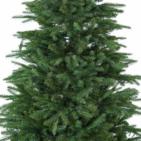 Albero di Natale Abete Verde con Luci Led H.150/400 cm Apertura ad Ombrello - Forest Lux