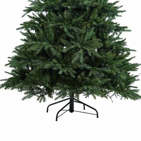 Albero di Natale Abete Verde con Luci Led H.150/400 cm Apertura ad Ombrello - Forest Lux