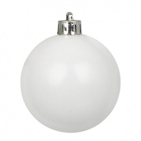 Palle di Natale in Plastica Lucide D.6 cm Confezione da 24 Pz