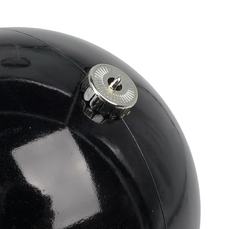 Palla di Natale in Plastica Lucida D.20 cm Conf. da 1 Pz