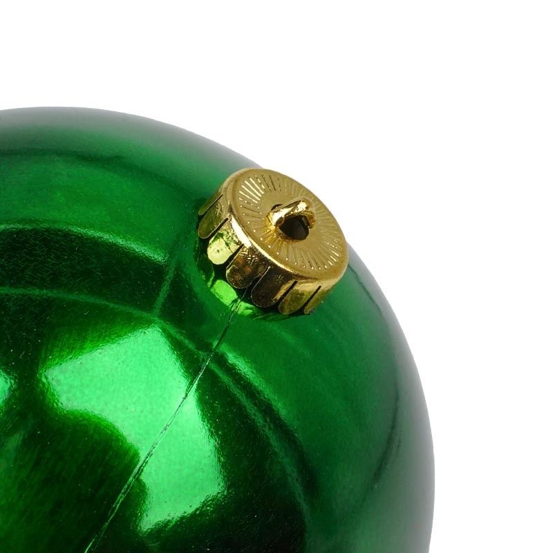 Palle di Natale in Plastica Lucide D.15 cm Confezione da 2 Pezzi