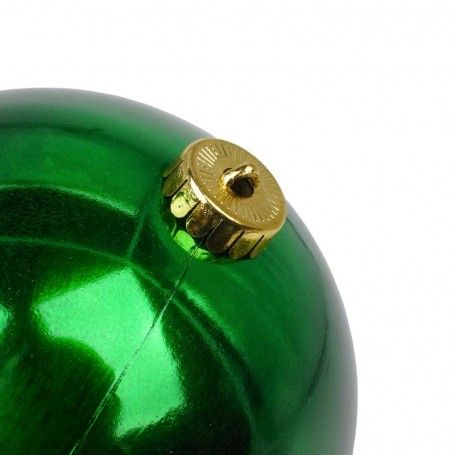 Palle di Natale in Plastica Lucide D.15 cm Confezione da 2 Pezzi