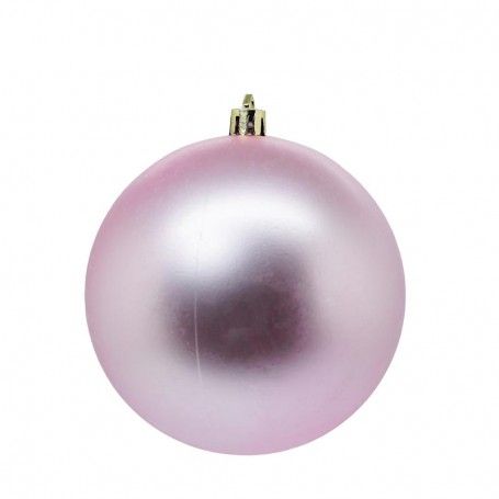 Palle di Natale in Plastica Lucide e Opache D.10 cm Conf. da 4 Pz