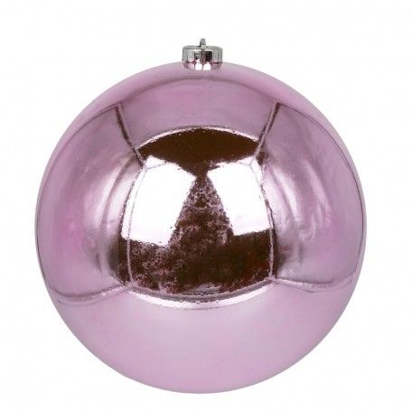 Palla di Natale in Plastica Lucida D.20 cm Conf. da 1 Pz