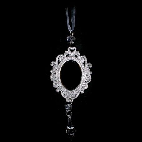 Specchio Ovale da Appendere H.20 cm