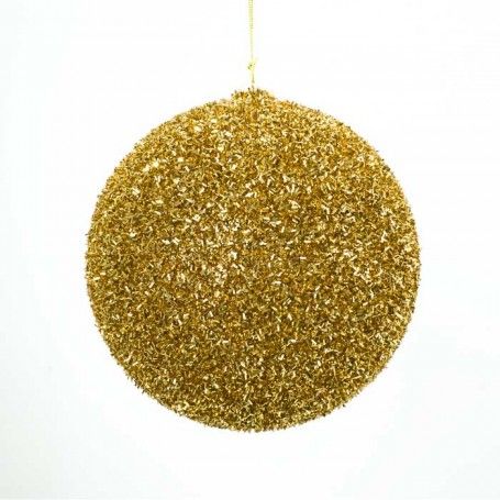 Palla di Natale Glitterata D.20 cm Conf. da 1 Pz