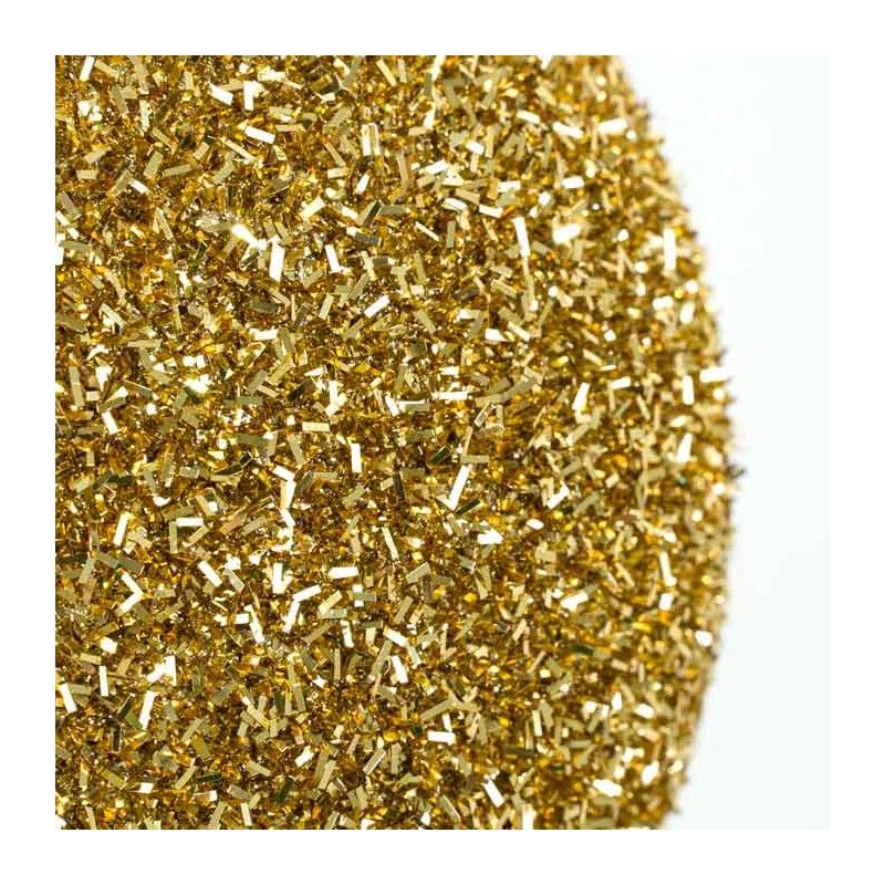 Palla di Natale Glitterata D.20 cm Conf. da 1 Pz