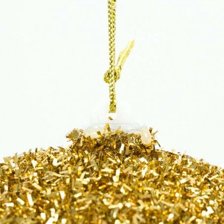 Palla di Natale Glitterata D.20 cm Conf. da 1 Pz