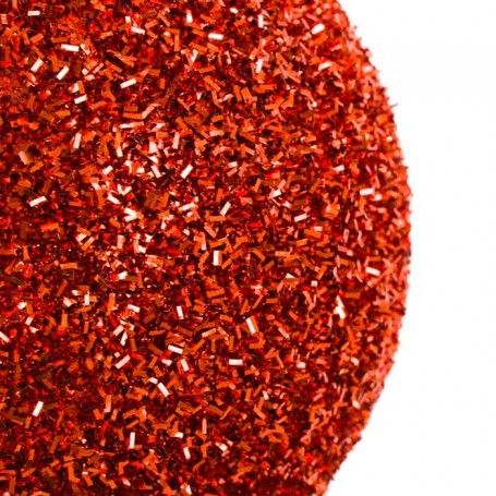 Palla di Natale Glitterata D.20 cm Conf. da 1 Pz