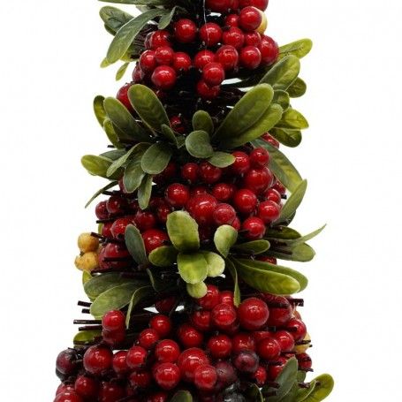 Alberello Natalizio con Bacche 70x26 cm