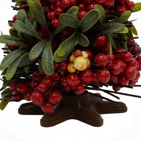 Alberello Natalizio con Bacche 70x26 cm