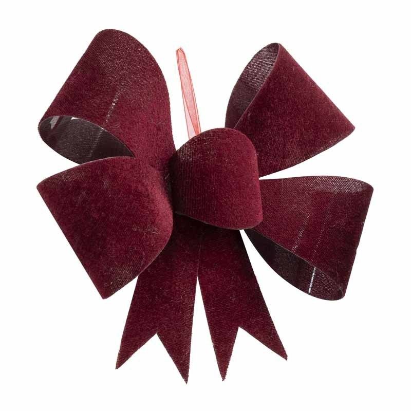 Fiocco Natalizio da Appendere H.18 cm