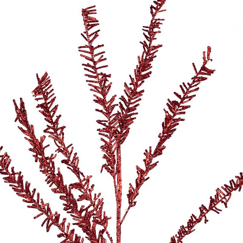 Ramo Natalizio Glitterato H.73 cm