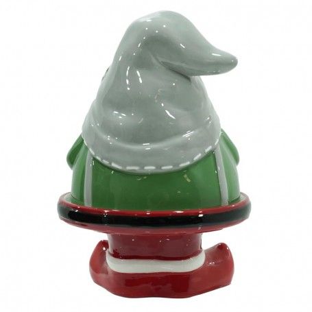 Alzatina Natalizia in Ceramica H.20,5 cm