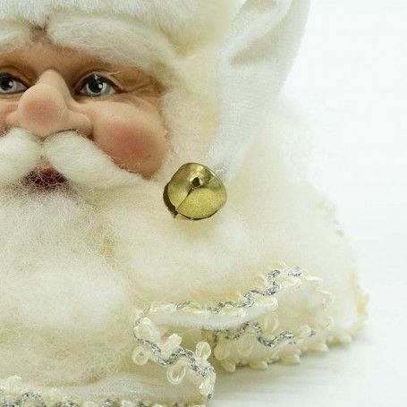 Testa di Babbo Natale da Appendere H.13 cm