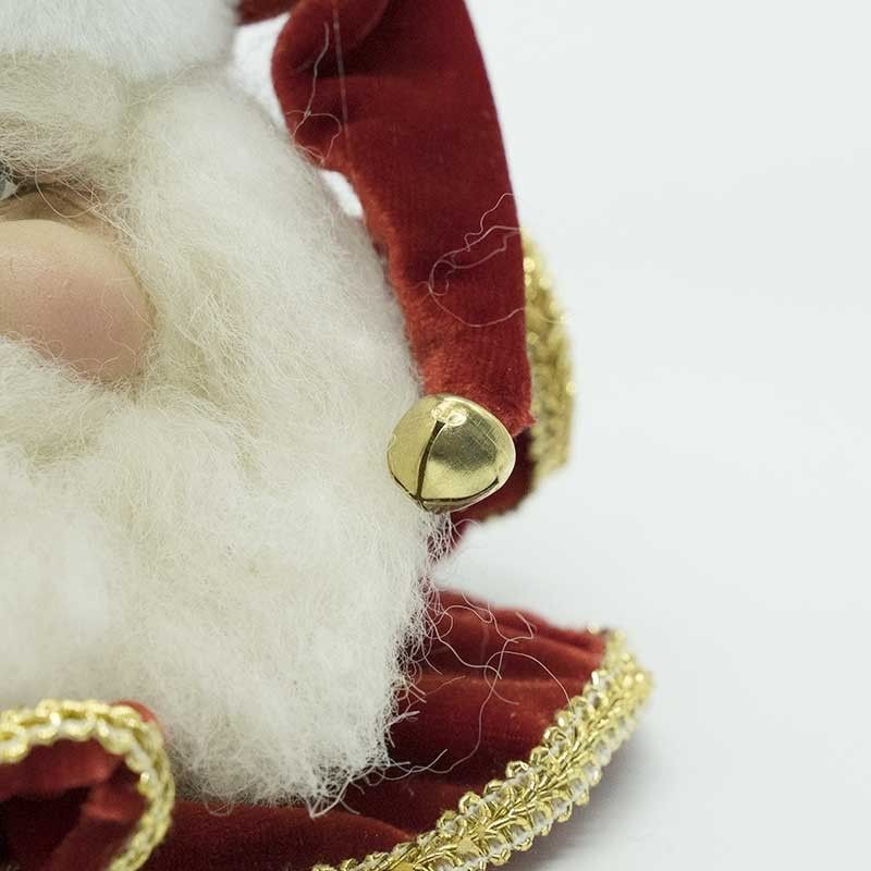 Testa di Babbo Natale da Appendere H.13 cm