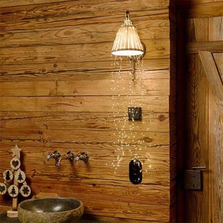 Ramo con 250 Luci Led Bianco Caldo con Trasformatore