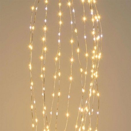 Ramo con 250 Luci Led Bianco Caldo con Trasformatore