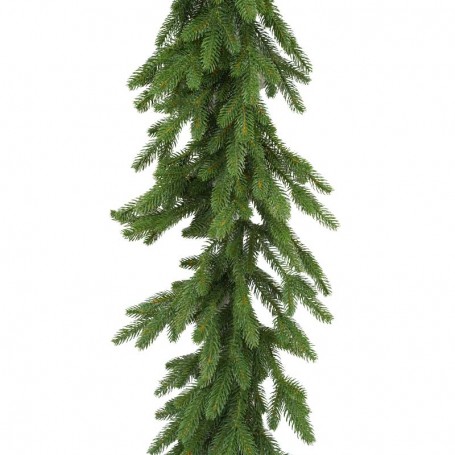 Tralcio Natalizio Verde in PE L.270 cm